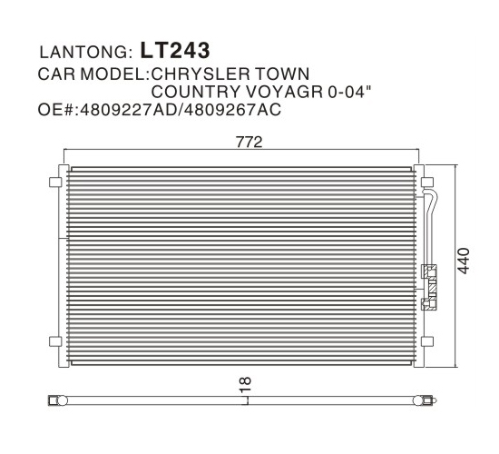 LT243 (CHRYSLER/COUNTRY 4089227AD/4809267AC)