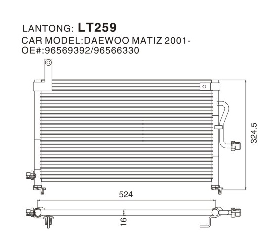 LT259 (DAEWOO 96569392/96569330)