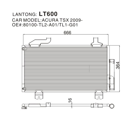 LT600 (ACURA 80100-TL2-A01/TL1-G01)
