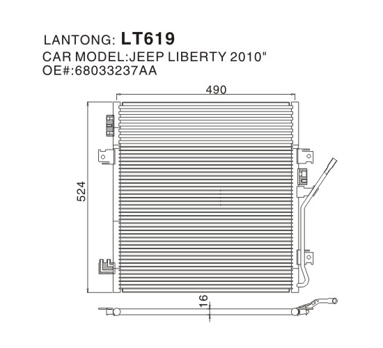 LT619 (JEEP 68033237AA)