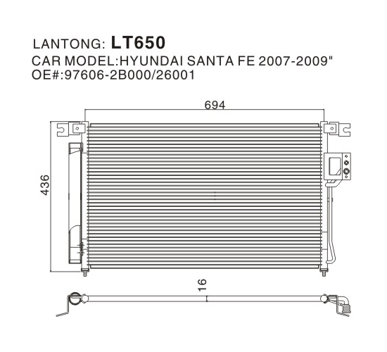 LT650 (HYUNDAI 97606-2B000/26001)