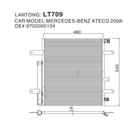 LT709 (MERCEDES 9705000154)