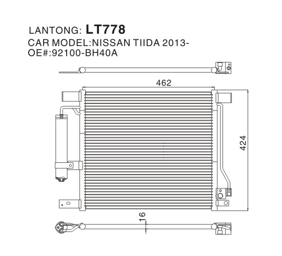 LT778 (NISSAN 92100-BH40A)
