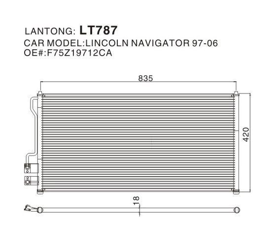 LT787 (LINCOLN F75Z19712CA)