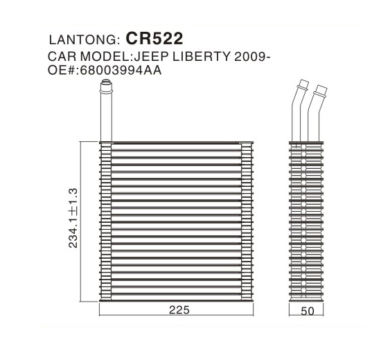 CR522 (JEEP 68003994AA)