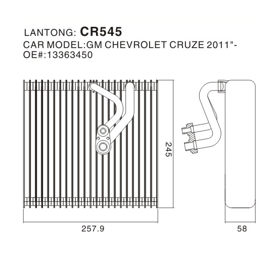 CR545 (GM CHEVROLET 13363450)