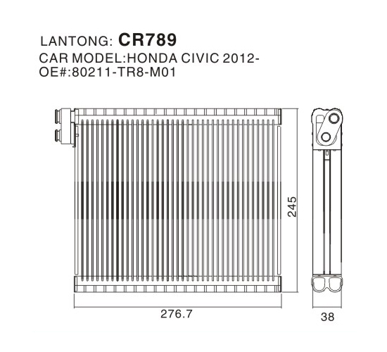 CR789 (HONDA 80211-TR8-M01)