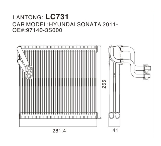 LC731 (HYUNDAI SONATA 97140-3S000)
