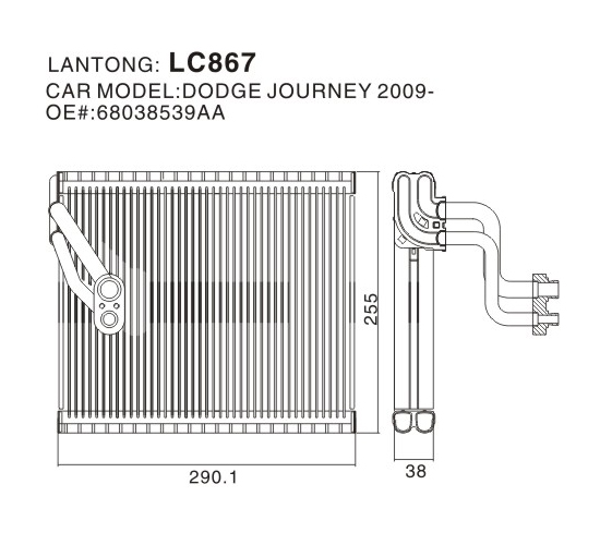 LC867 (DODGE 68038539AA)